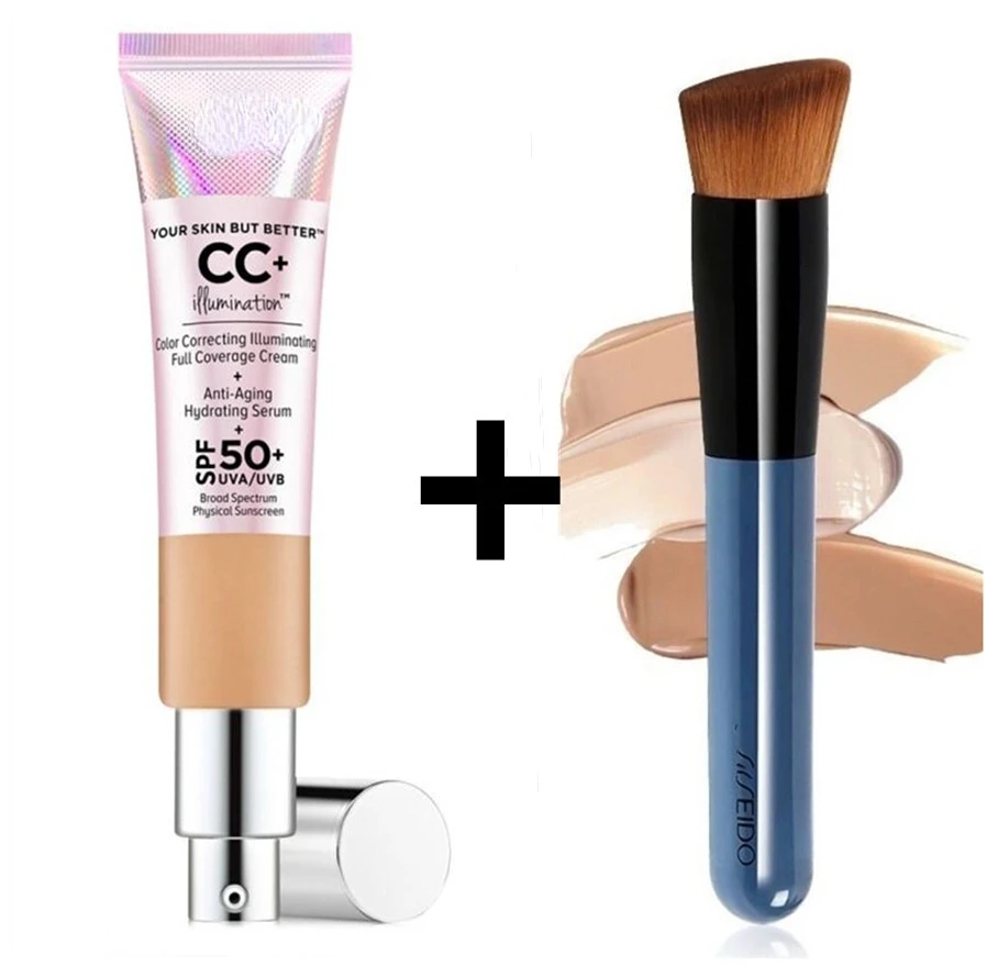 

32ml foundation Your Skin But Better CC+ illumination Color Correcting illuminating Full Coverage Cream foundation makeup bulk