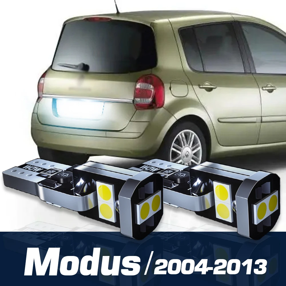 

2pcs LED License Plate Light Canbus Accessories For Renault Modus 2004 2005 2006 2007 2008 2009 2010 2011 2012 2013