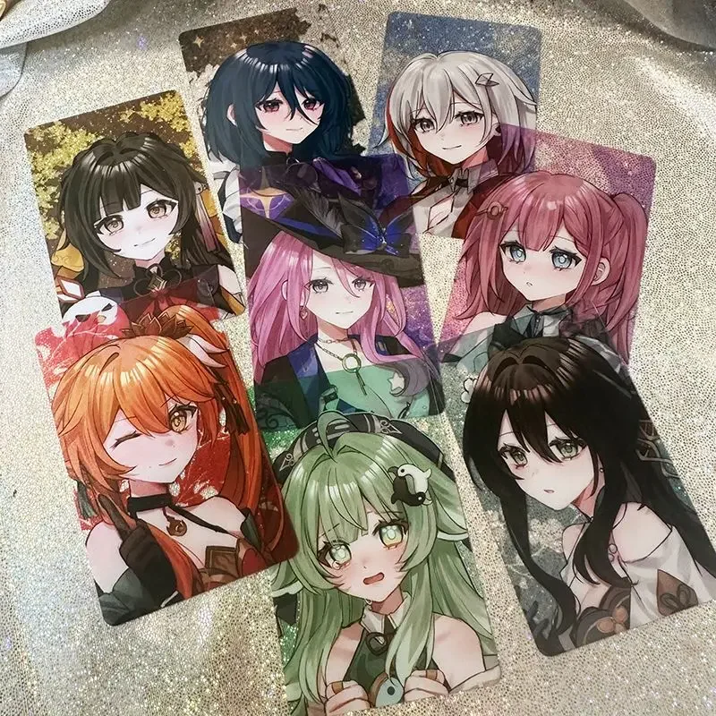 

Прозрачные ПВХ-карты для фото Honkai: Star Rail