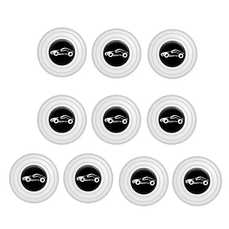 

Car Door Anti-collision Rubber Pad 10 Pack Shockproof Cushion Stickers Buffer
