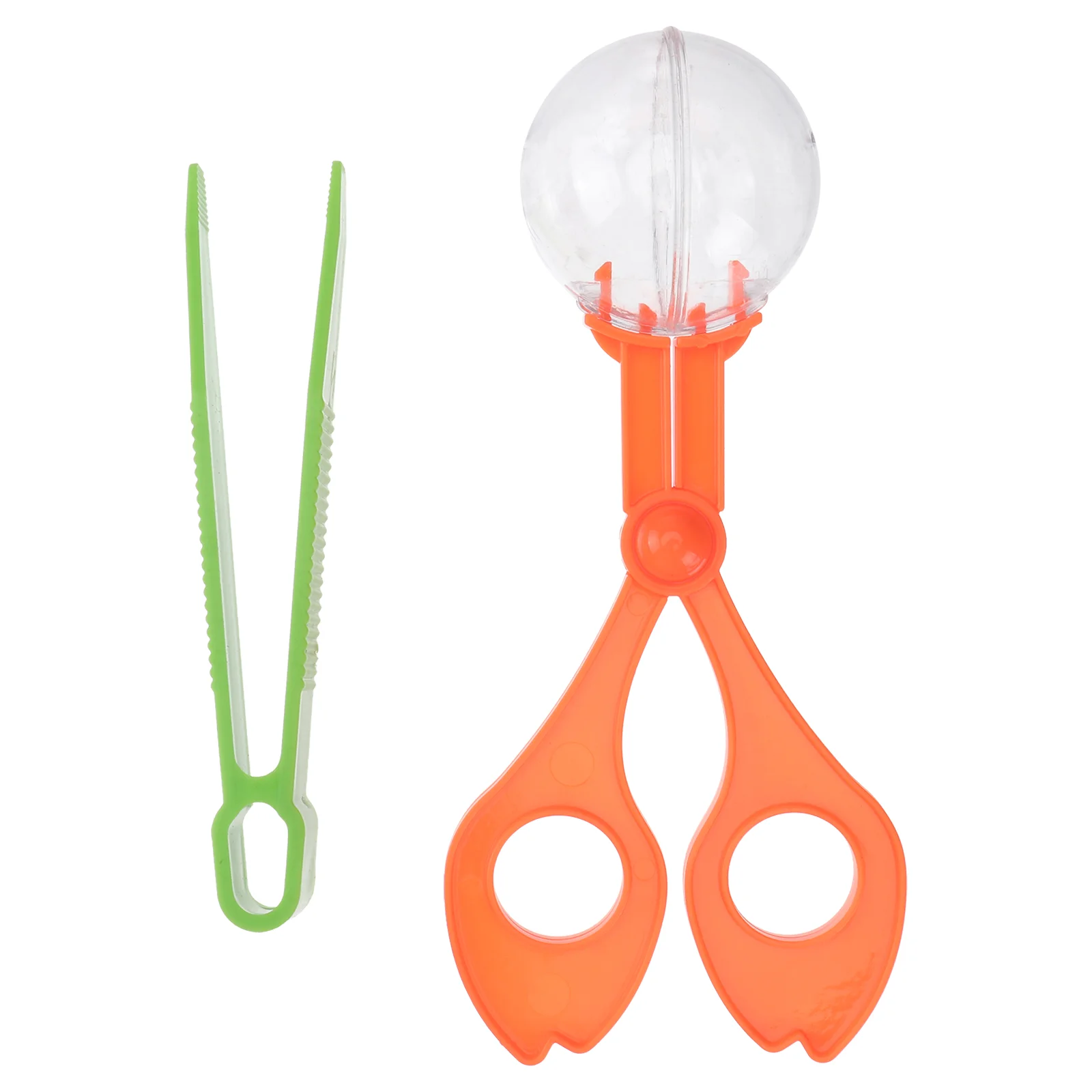 

2pcs Funny Plastic Insect Catcher Insects Catch Scissors Bug Tongs for Home