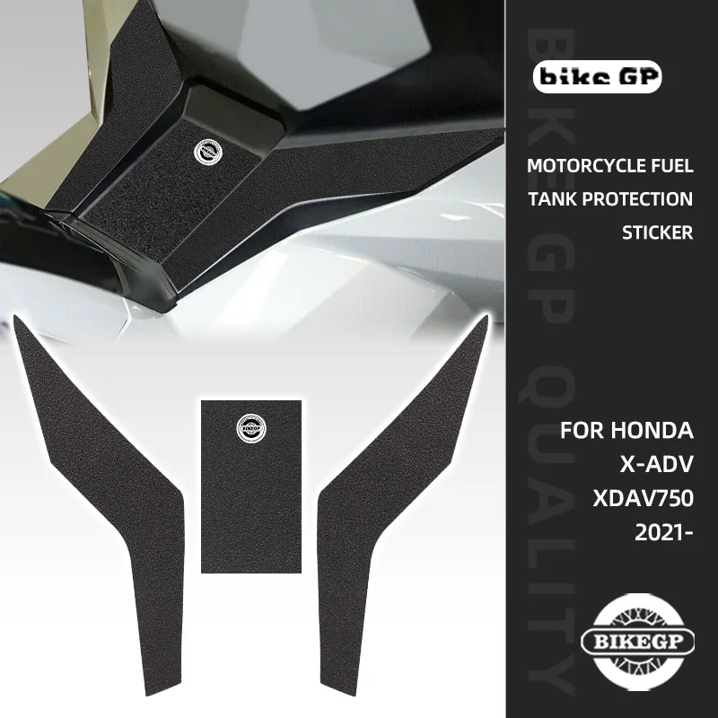 

Motorcycle Tank Pad Stickers For HONDA X-ADV xadv750 2021- Rubber Scratch Resistant Protector Cover Matte Texture Sticker Decals
