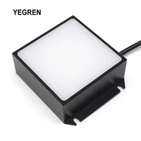adjustable led square light source 25x25 100x100mm 200x200mm industrial machine vision lamp square surface lamp f pcb detection