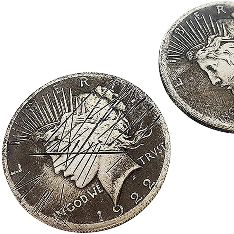 

Relief 1922 scratched beauty coin manufacturer micro-stamp collection wholesale