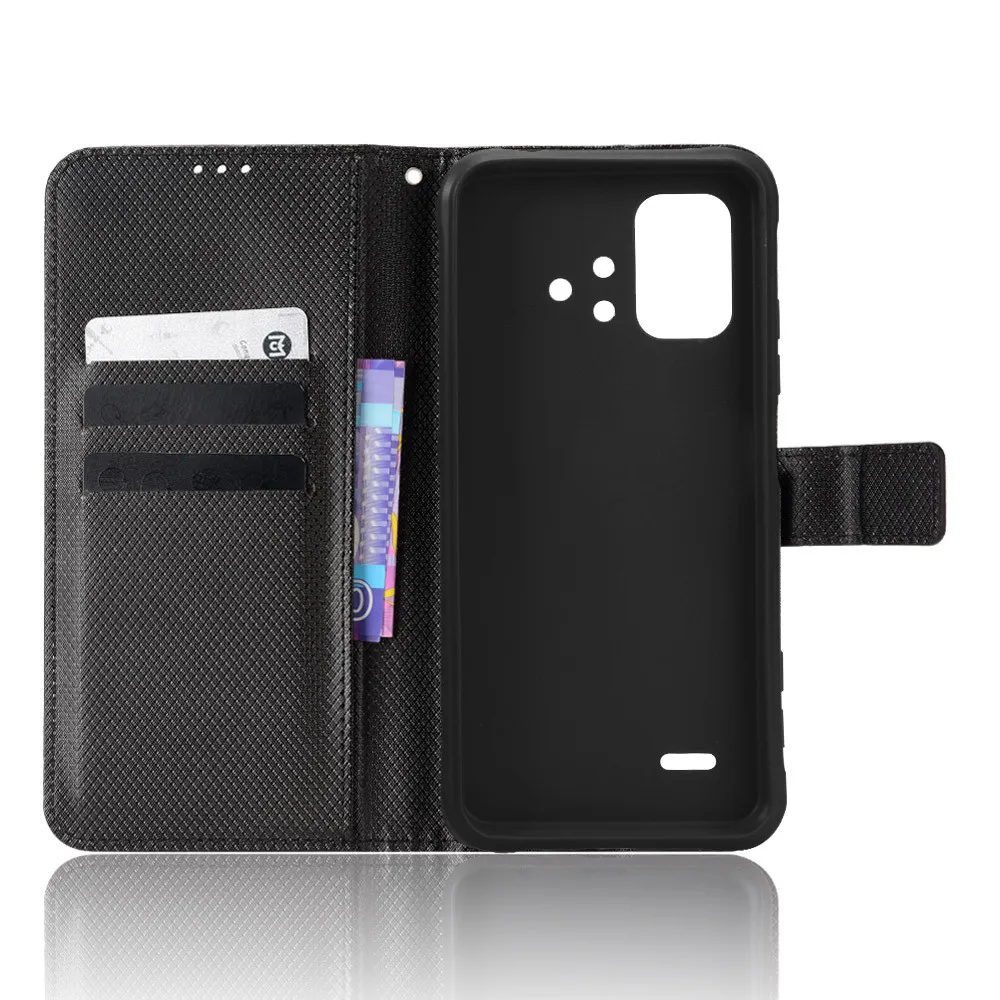 for umidigi bison x10 luxury flip diamond pattern skin pu leather wallet stand case for umidigi bisonx10 pro x 10 phone bag free global shipping