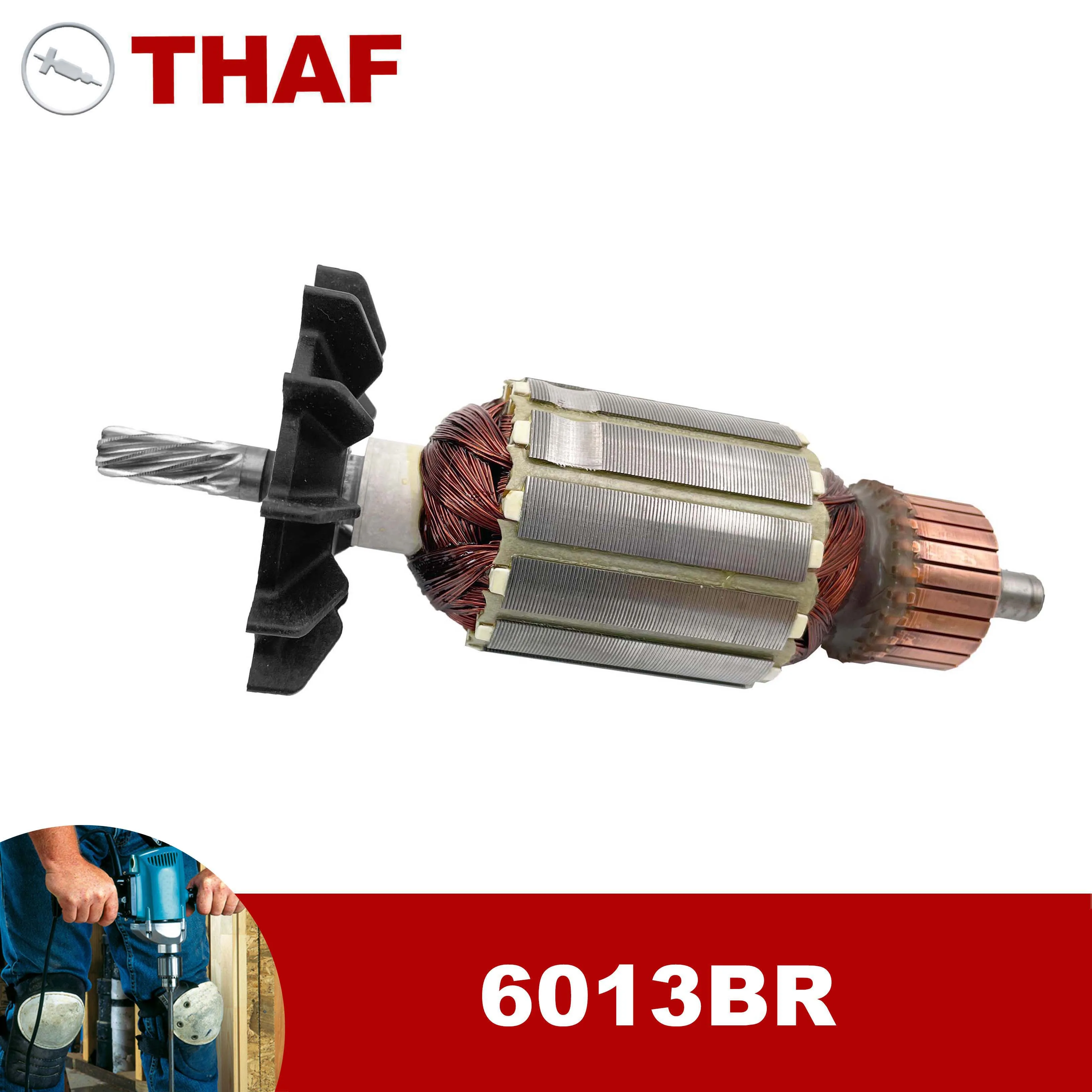 

AC220V-240V Якорь ротор замена для Makita Ручная дрель 6013BR 512614-8