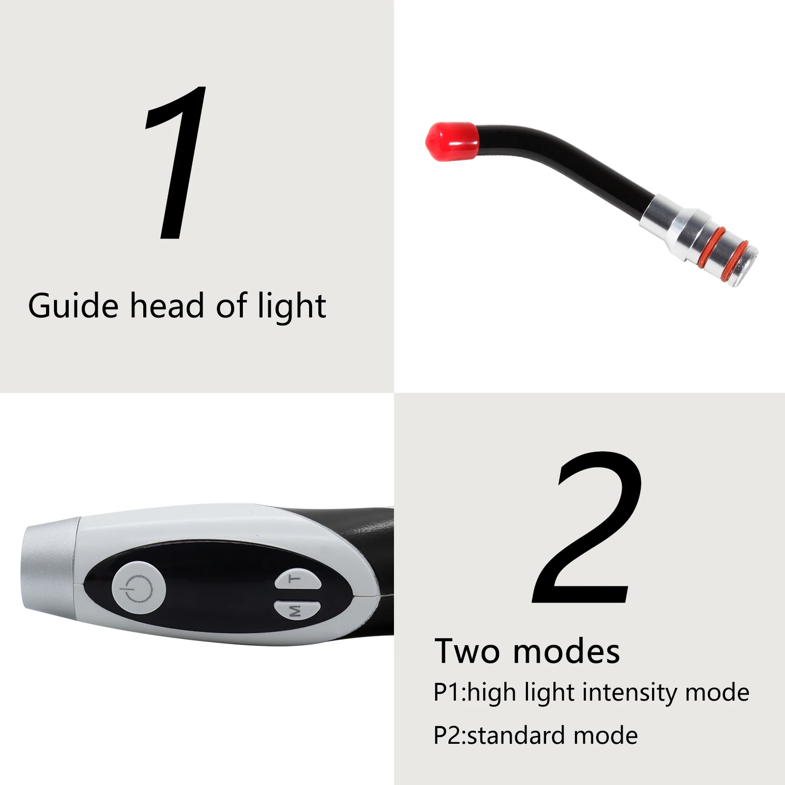 2 режима стоматологической беспроводной полимеризационной лампы Беспроводная