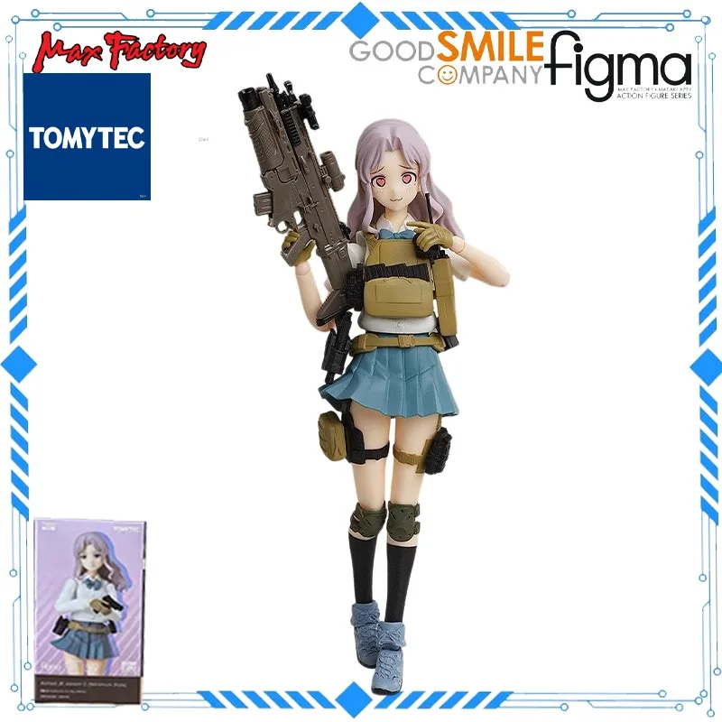 Фото Оригинальная фигурка Max Factory от TOMYTEC Figma #   Коллекционная модель мобильной куклы JK SP-157 с миниатюрным оружием, ручная работа, подарок №4
