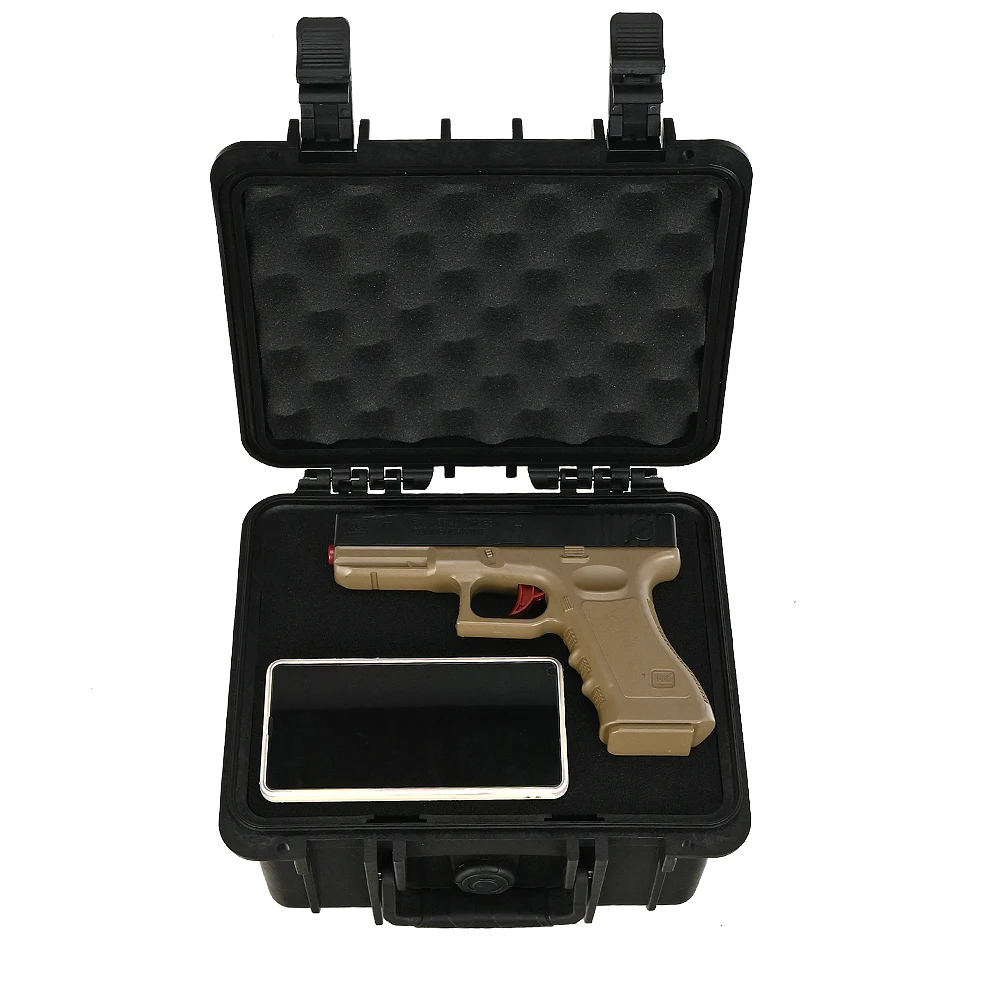 SABADO Waterproof Protective Tools Box IP67 Rescue Safety Shockproof Instrument Case Outdoor Hunting Gun Pistol G17 G19 Toolbox enlarge