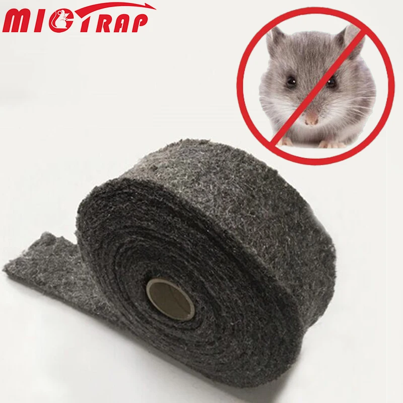 

Rodent Proof Metal Wire Mesh Roll Rat Hole Fill Fabric Pest Mouse Control Steel Wool