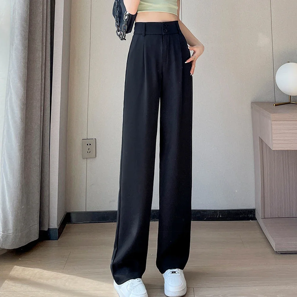 Удобные популярные новые брюки длинные брючные костюмы летние тонкие дышащие