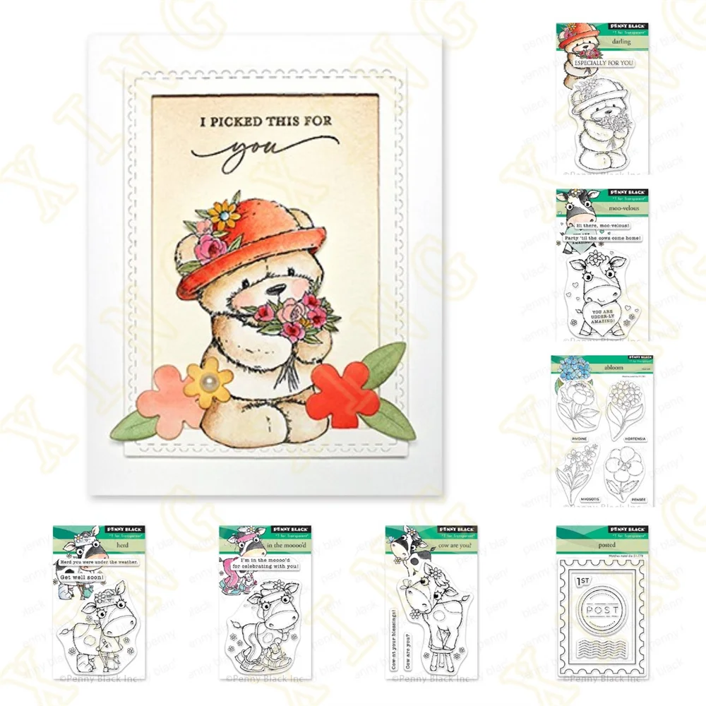 

Cow Are You New Metal Cutting Dies Stamps Scrapbook Diary Decoration Embossing Cut Dies Template DIY Greeting Card Handmade 2023