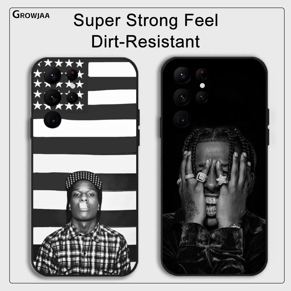 A-A$AP R-Rocky A-ASAP Rap Rapper Чехол для телефона Samsung Galaxy S25 S24 S22 S23 Ultra S21 S20 Plus 5G Защитный