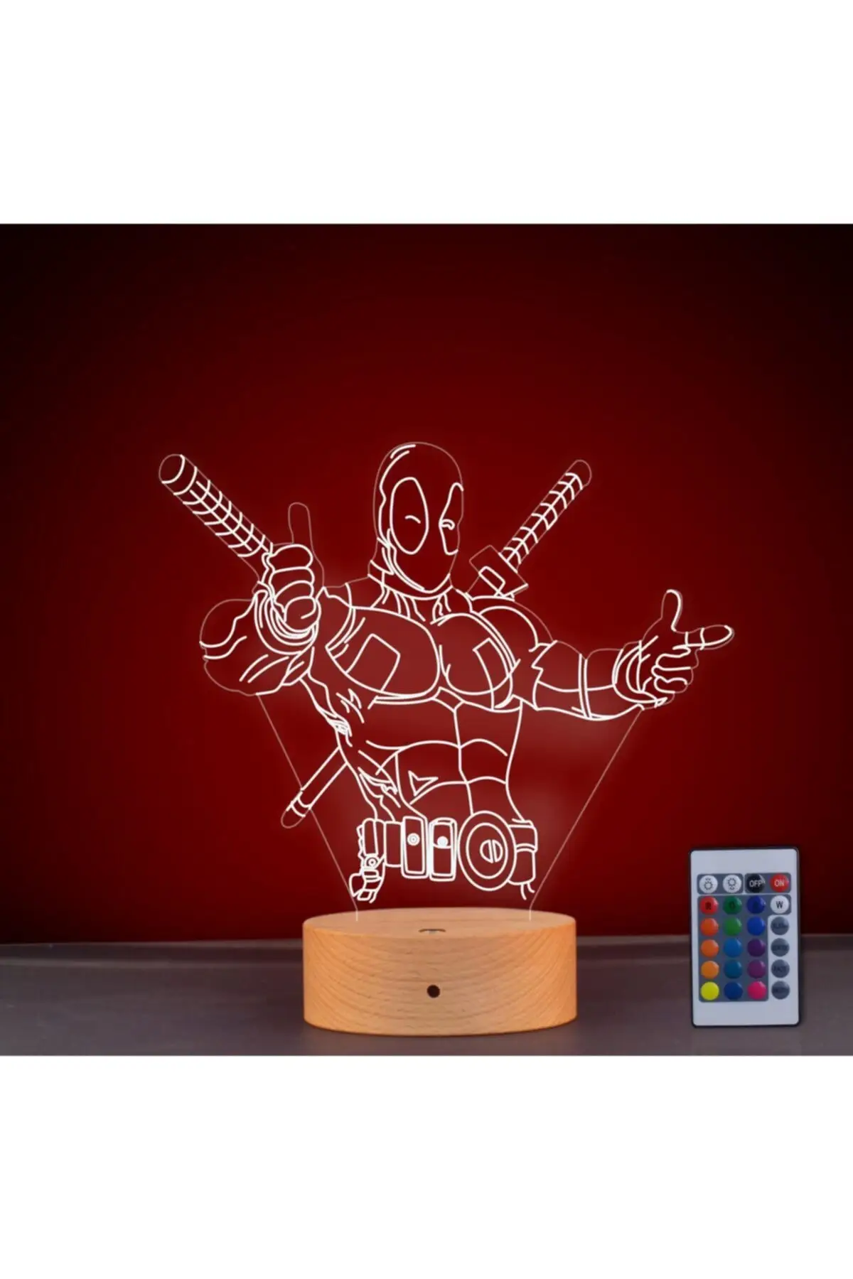 Ночник 3d Deadpool | Освещение