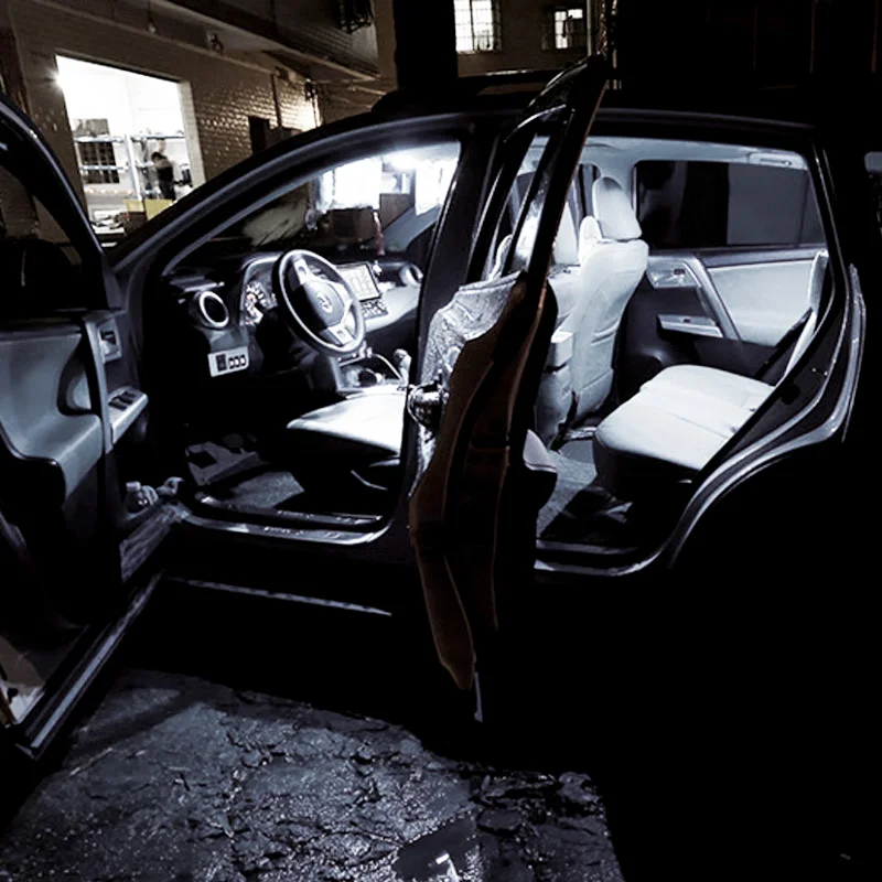 

LUCKZHE для Audi 80/90 B4 1991 светодиодный 1996 светодиодные внутренние фары Canbus для чтения купола карты багажника номерного знака автомобильные лампы Canbus