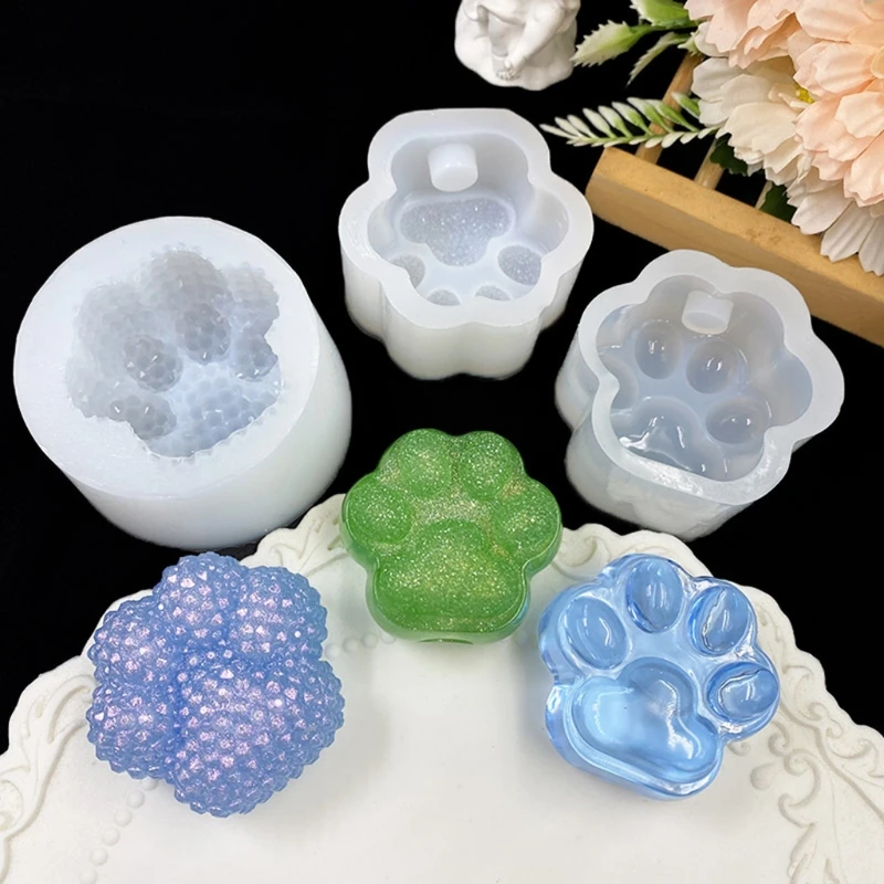 

Вспышка бриллиант Кошки Коготь зыбучий песок эпоксидная смола форма гипс украшения силиконовая форма «сделай сам» ремесла литье ювелирных изделий 40 ГБ