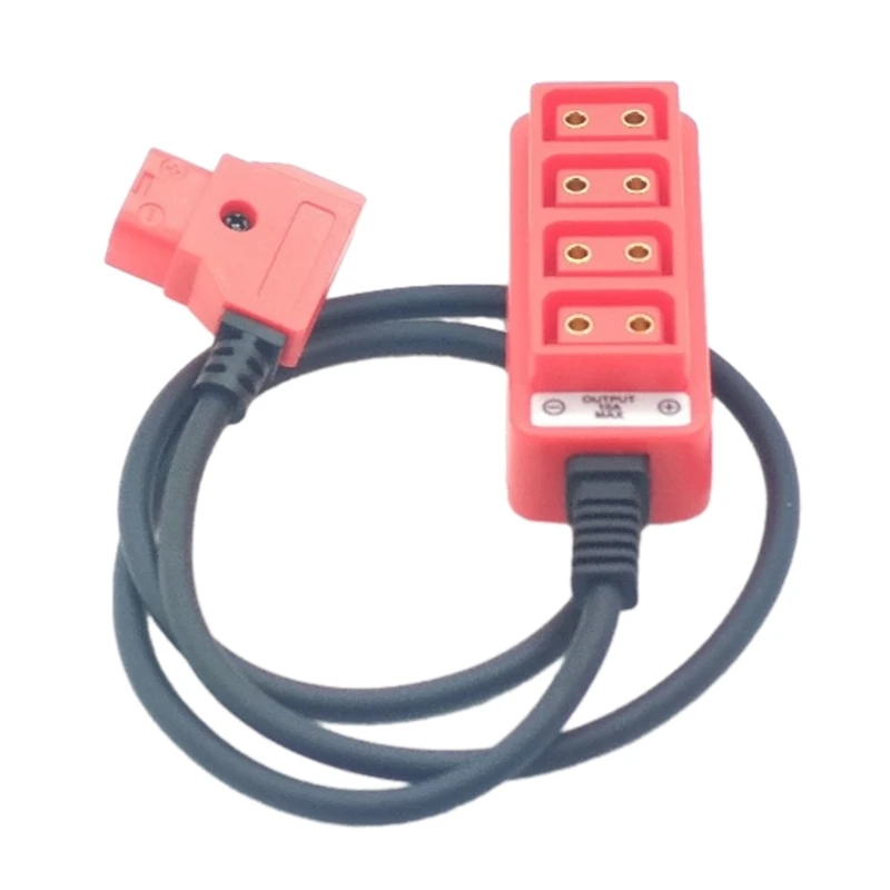 Штекер к одной точке 4 гнезда распределительный кабель переходной для батареи D-Tap