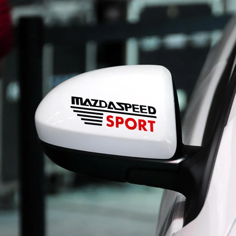 

Автомобильные наклейки MS для скоростных видов спорта, для Mazda 2/3/6 Axela Atenza Светоотражающие украшение/4/5, зеркала заднего вида D20