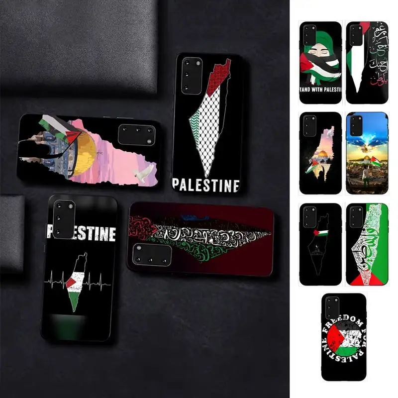 

Palestine Flag Phone Case for Samsung S10 21 20 9 8 plus lite S20 UlTRA 7edge