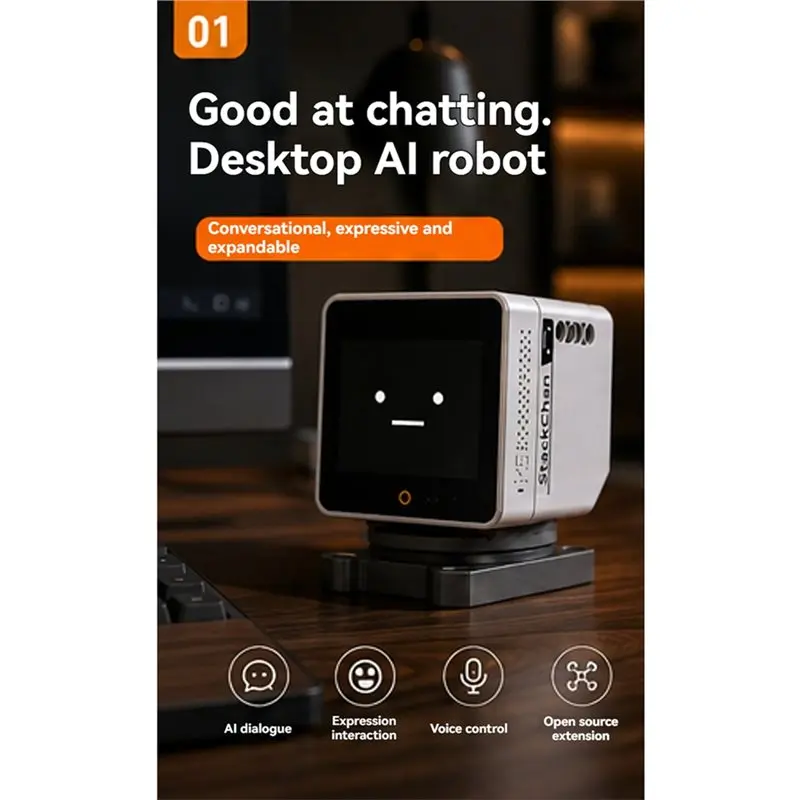 Фото B04B-Для STACKCHAN AI Chat Robot: программируемый настольный мини-робот с голосовым управлением и функцией умного чата с открытым исходным кодом. №3