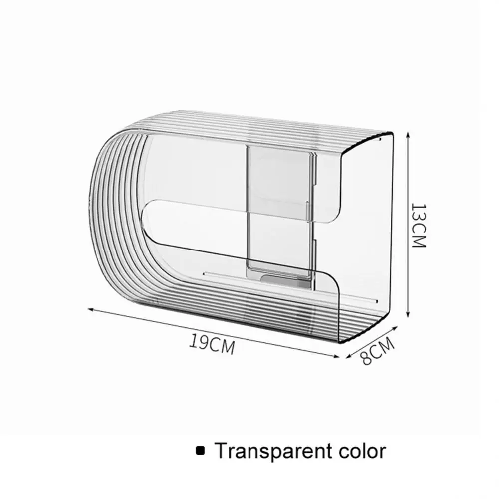 

Tissue Paper Storage Napkin Holder Tissue Box Hole-free Wall-mounted Upside Down Tissue Storage Box Wholesale Opening Design