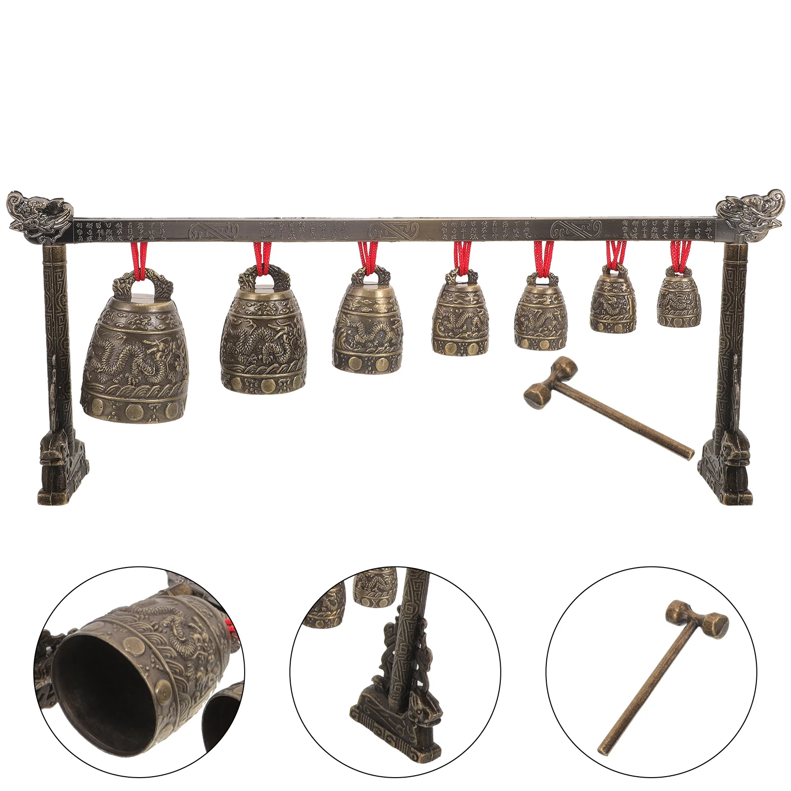 Музыкальные инструменты традиционные китайские часы колокольчик из цинкового