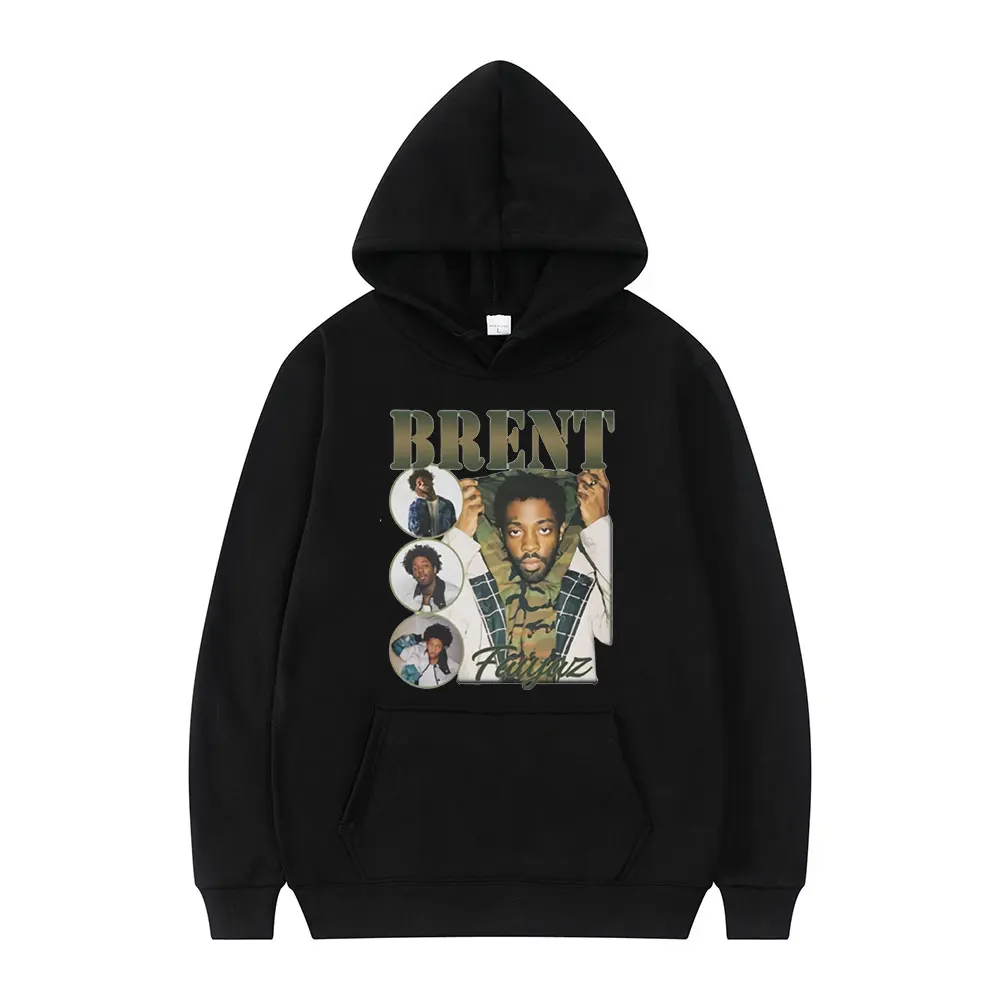 

Brent Faiyaz New Harajuku Fashion Print Winter Long Sleeves Thick Loose Casual Simple Man Hoodie Design Niche Oversized Trend
