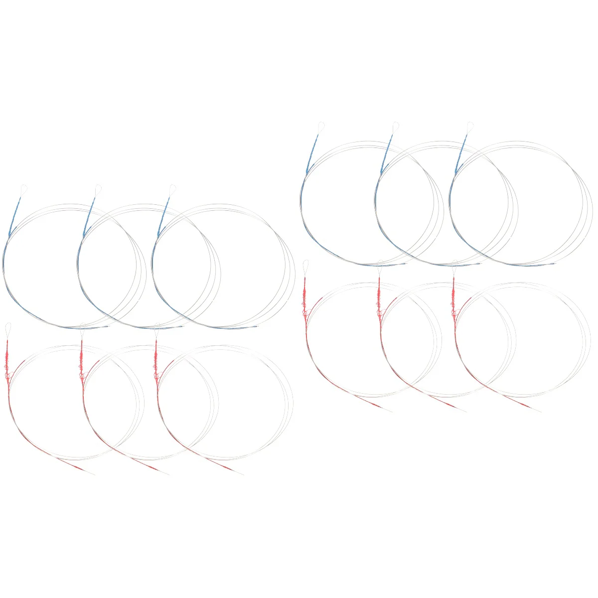 

6 Sets Steel Wire Erhu Strings Replacement Erhu Accessories Supplies