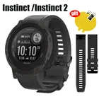 Ремешок силиконовый для смарт-часов Garmin Instinct 2, 3 в 1