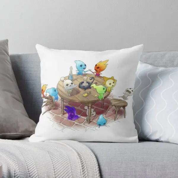 

Ni No Kuni Higgledy Printing Throw Pillow Cover Comfort Wedding Hotel Fashion Square Case Cushion Decor Pillows not include