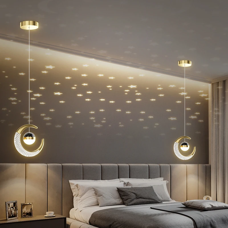 Подвесные светильники Starry Design для гостиной, столовой, кухни, кабинета, спальни, прикроватной тумбочки, коридора, бара, внутреннего освещения современных люстр на светодиодах.
