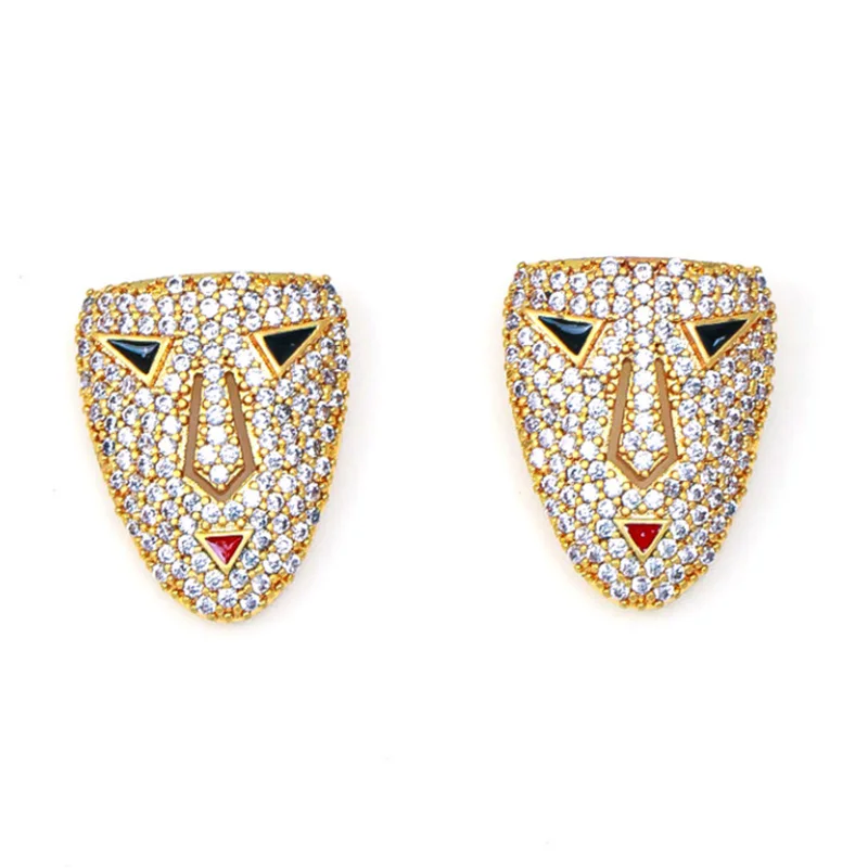 Ювелирные изделия Bobokiki модная маска титановая сталь микро-инкрустированные