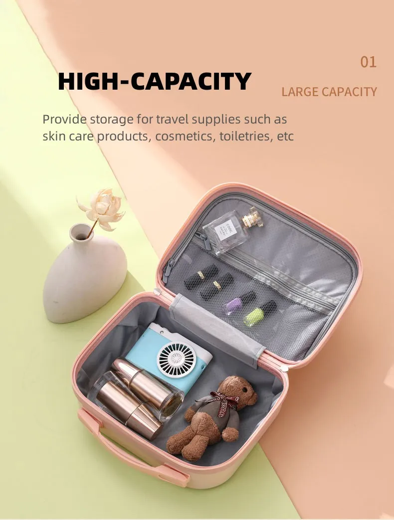 New Large Capacity Small Hand Luggage Female Suitcase Mini Box Portable Small Travel Bag Cosmetic Storage Box