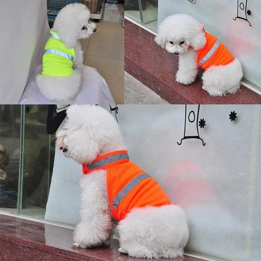 

Pet Reflective Safety Night Vest Breathable Pet Dog Vest High Visibility for Outdoor Work Walking Hunting Puppy Clothes