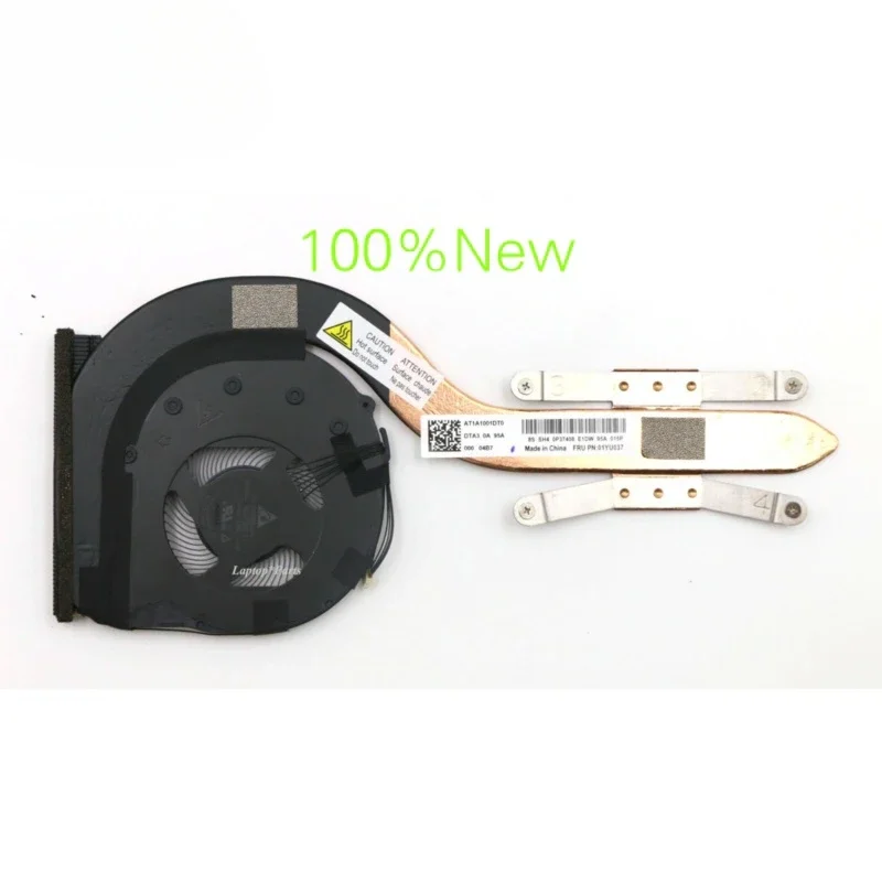 Новый радиатор ЦП с вентилятором для ThinkPad X1 Carbon 7-го 8-го поколения 20QD 20QE 20U9 20UA 01YU036