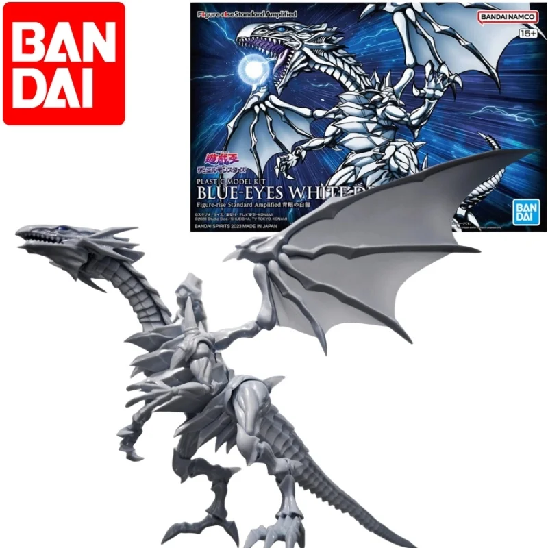 -rise Standard Amplified Yu-gi-oh Duel Monsters Seto Kaiba Blue Eyes White Dragon Anime Action Figure Toy