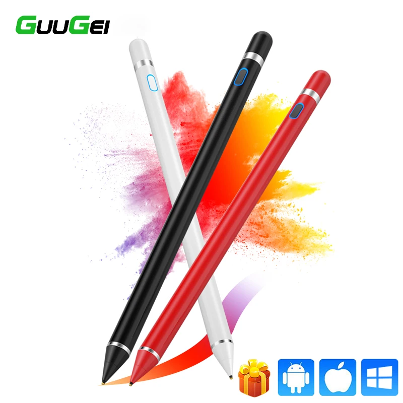 

Universal Active Stylus Pen For Ipad Tablet Smartphone Stylus Touch Screen Pen For Iphone Samsung Xiaomi Drawing Pen Pencil