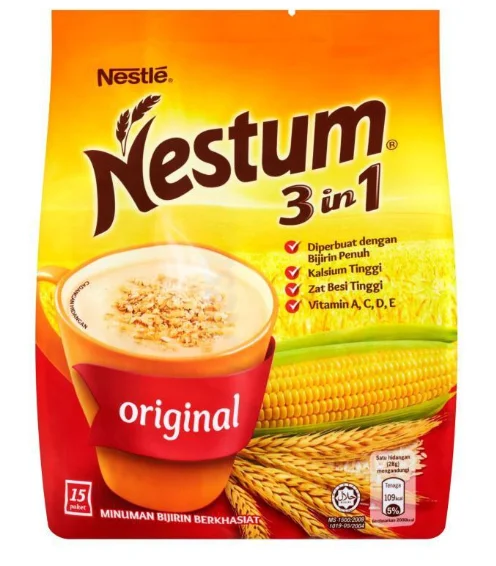 

Instant Nestum Cereal Drink 3 in1 Original
