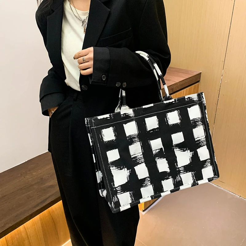 Fshion Brand Diamond Check Handbag For Women 2023 Classic Desigend Square Large Capacity Crossbady Shoulder Bags For Ladies