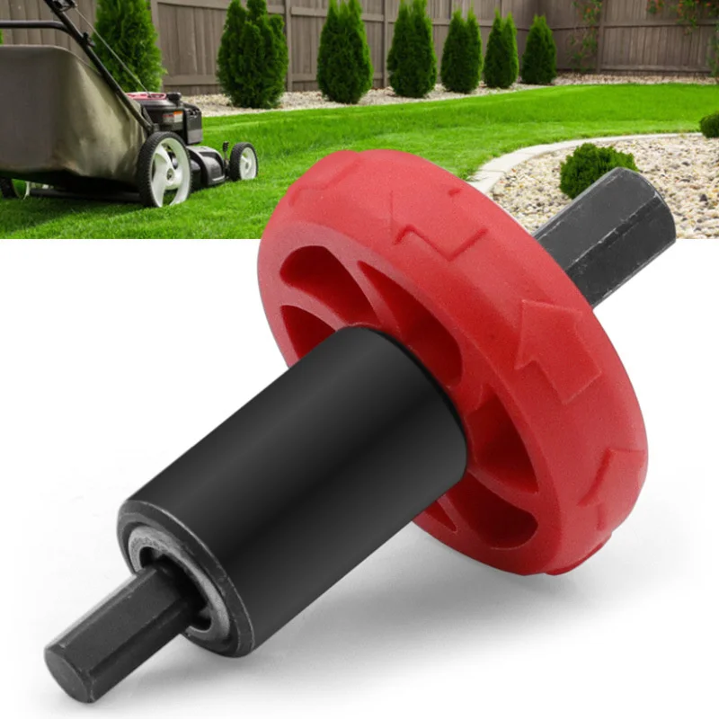 

Practical Jump Start Electric Engine Easy Starter Drill Bit Adapter Troy-Bilt Plug Button String Trimmers Lawn Mower Leaf Blower