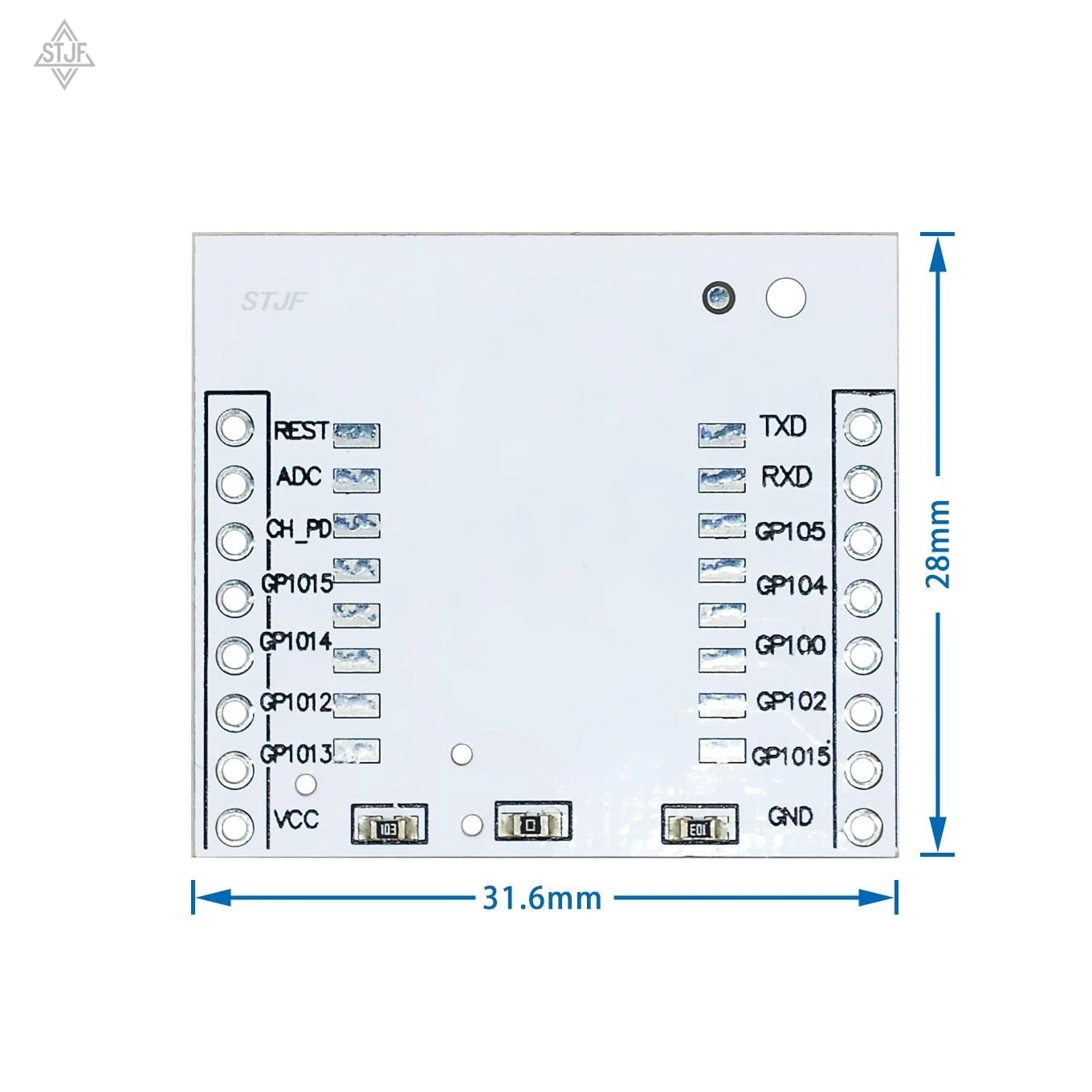 STJF ESP8266 ESP32 беспроводная пластина адаптера Bluetooth ESP-32S ESP-32 ESP-12 07 08