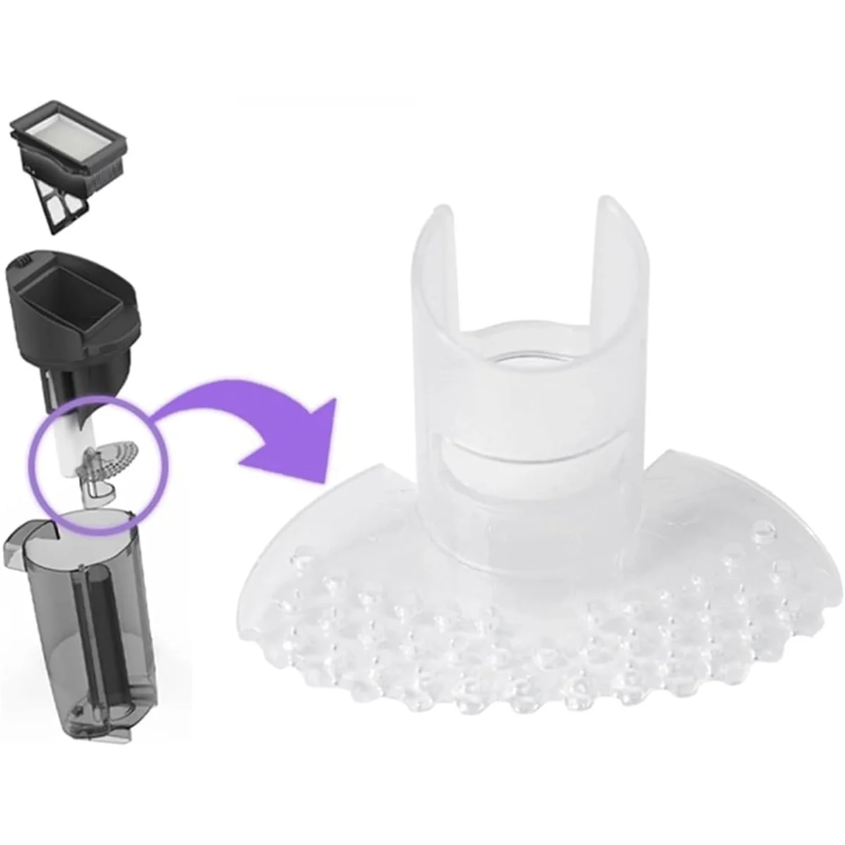 Аксессуары для пылесоса влажной и сухой уборки сменная перегородка фильтра