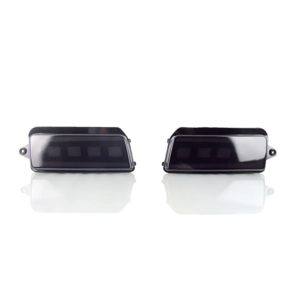 Фото Автомобильные светодиодные стоп-сигналы July King для Jeep Grand Cherokee 2005-2010, стоп-сигнал + ночной DRL + стример указателей поворота, сканирование запуска №1