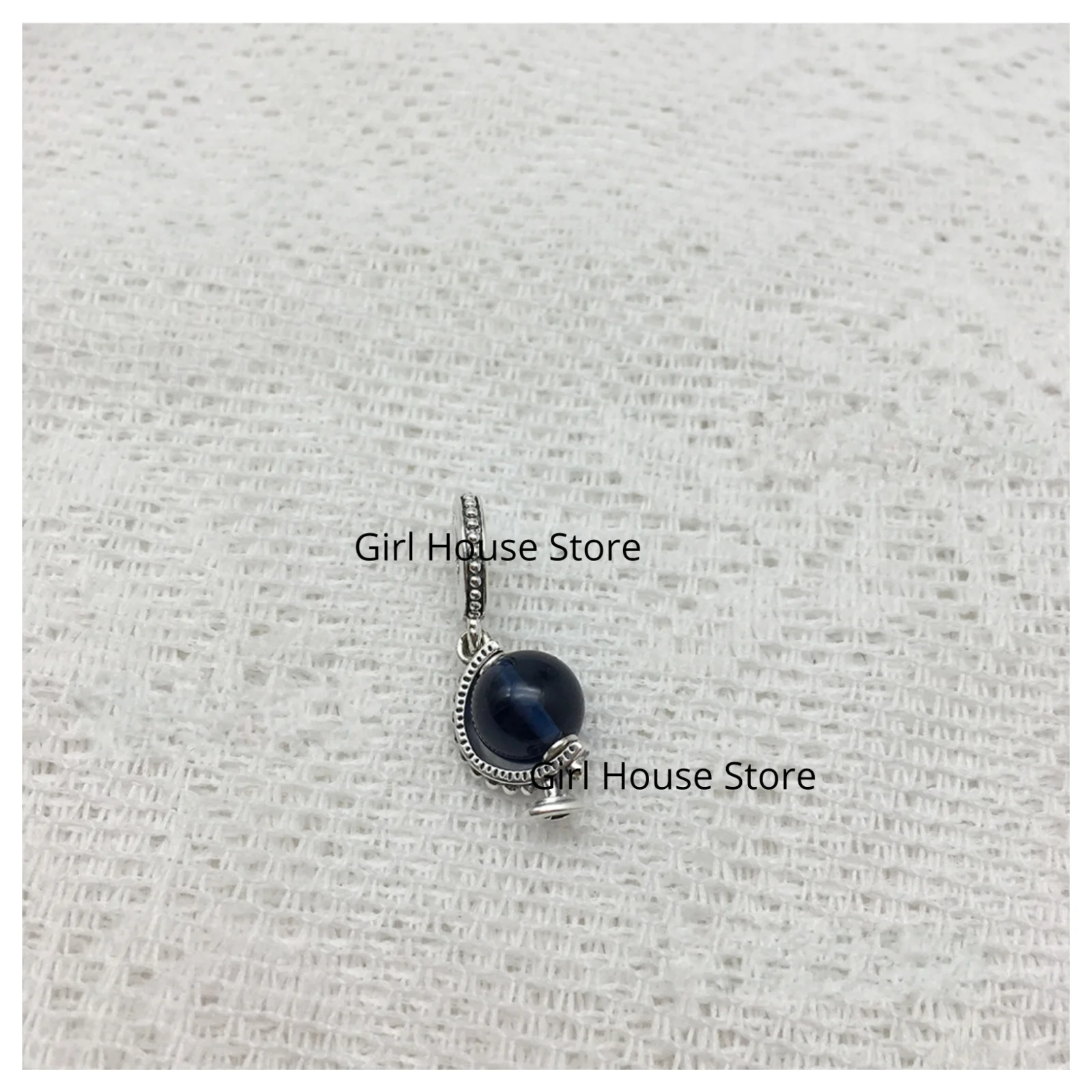 2022 Летняя новинка - Серебряный аксессуар с синим глобусом, планкой для съемки и парусником. Высококачественные украшения подходят для оригинального браслета Pandora.