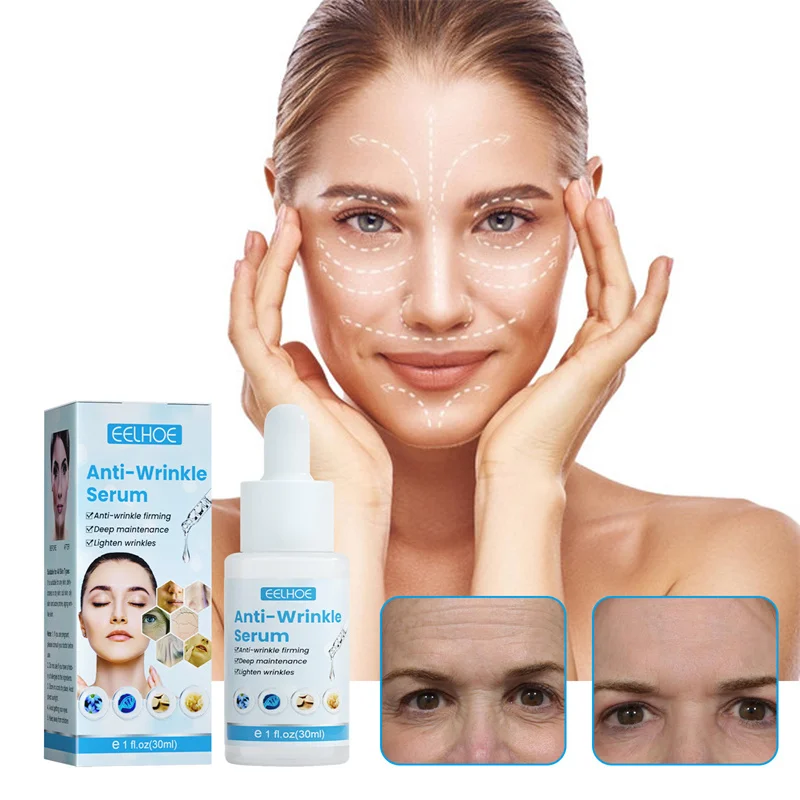 

Hyaluronic Acid Moisturizing Serum Shrink Pores Oil Control Face Essence Whitening Brighten Wrinkle Remover Firming Products