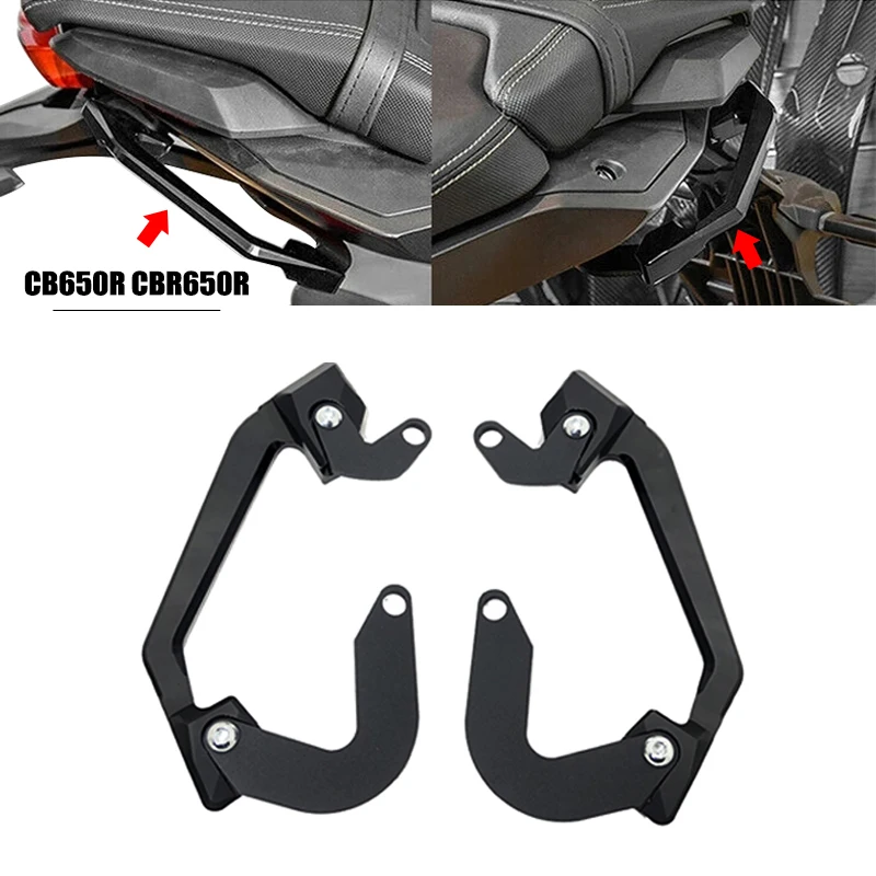 

CB650R CBR650R пассажирский поручень заднего сиденья ручной рельс на руль CNC для Honda CB650 R CBR 650R CB 650R 2019 2020 2021 мотоцикла