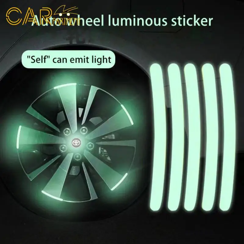 

Светоотражающие автомобильные наклейки для ночного вождения, универсальные светоотражающие наклейки для автомобиля