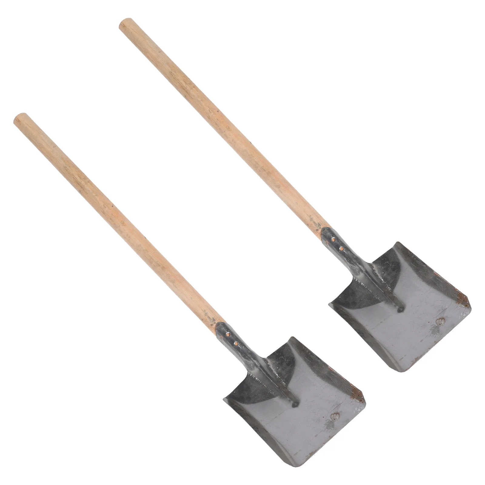 

2Pcs Fireplace Shovel Home Ash Shovel Cleaning Shovel Multifunction Ash Shovel