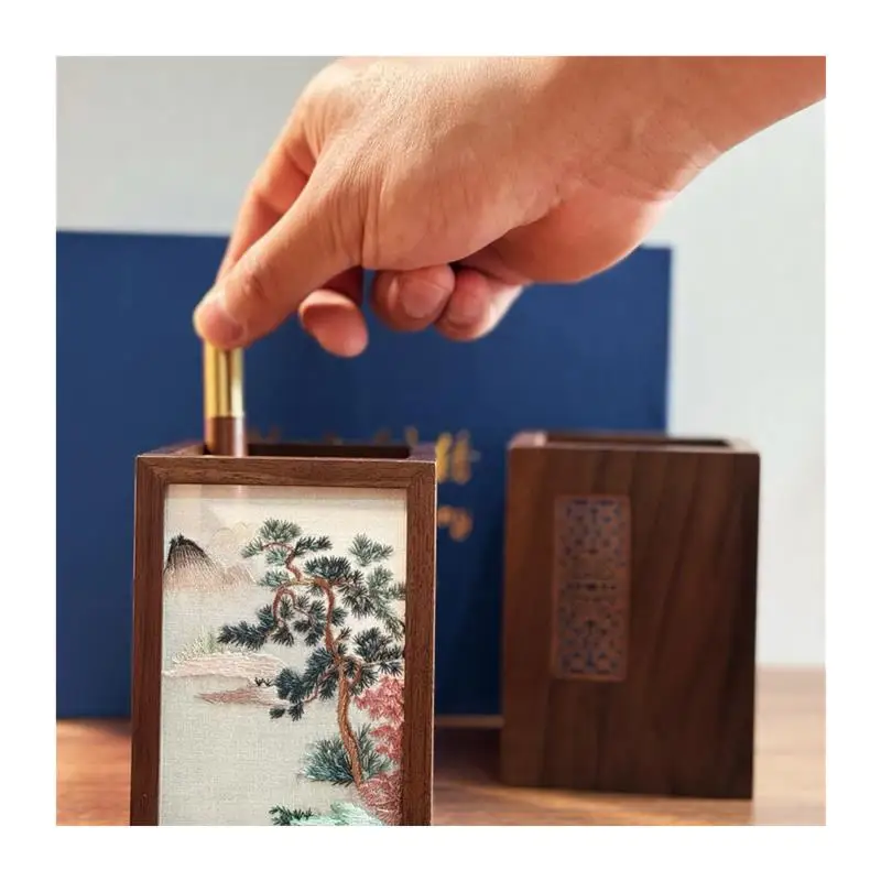 Двусторонняя вышивка креативный корпоративный подарок в китайском стиле