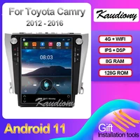 kaudiony 12 1 android 10 0 for toyota camry car dvd multimedia player auto radio automotivo gps navigation stereo 4g 2012 2016